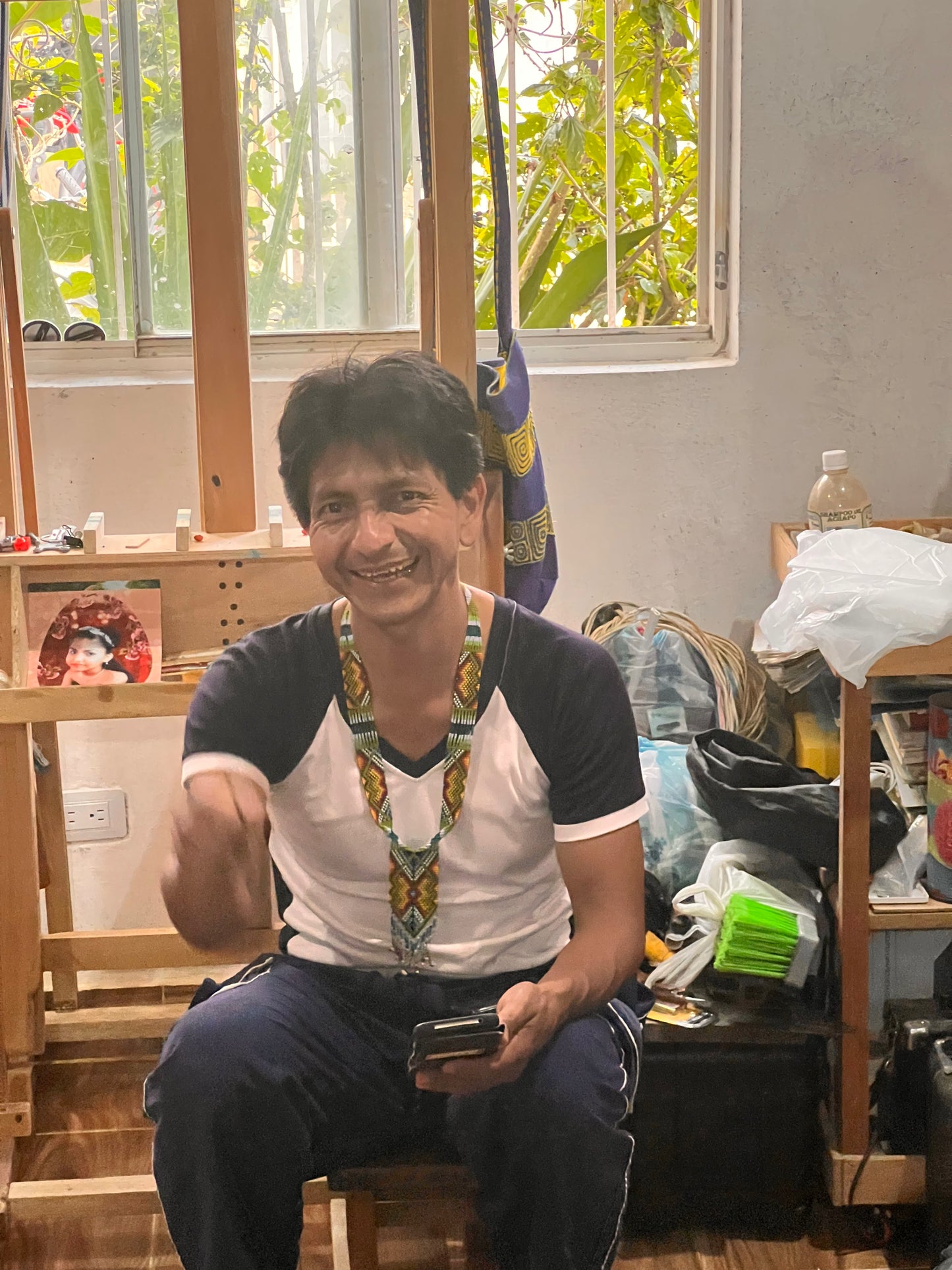 Amazonian art by Roberto Carlos Imbacuan - Misterio materno