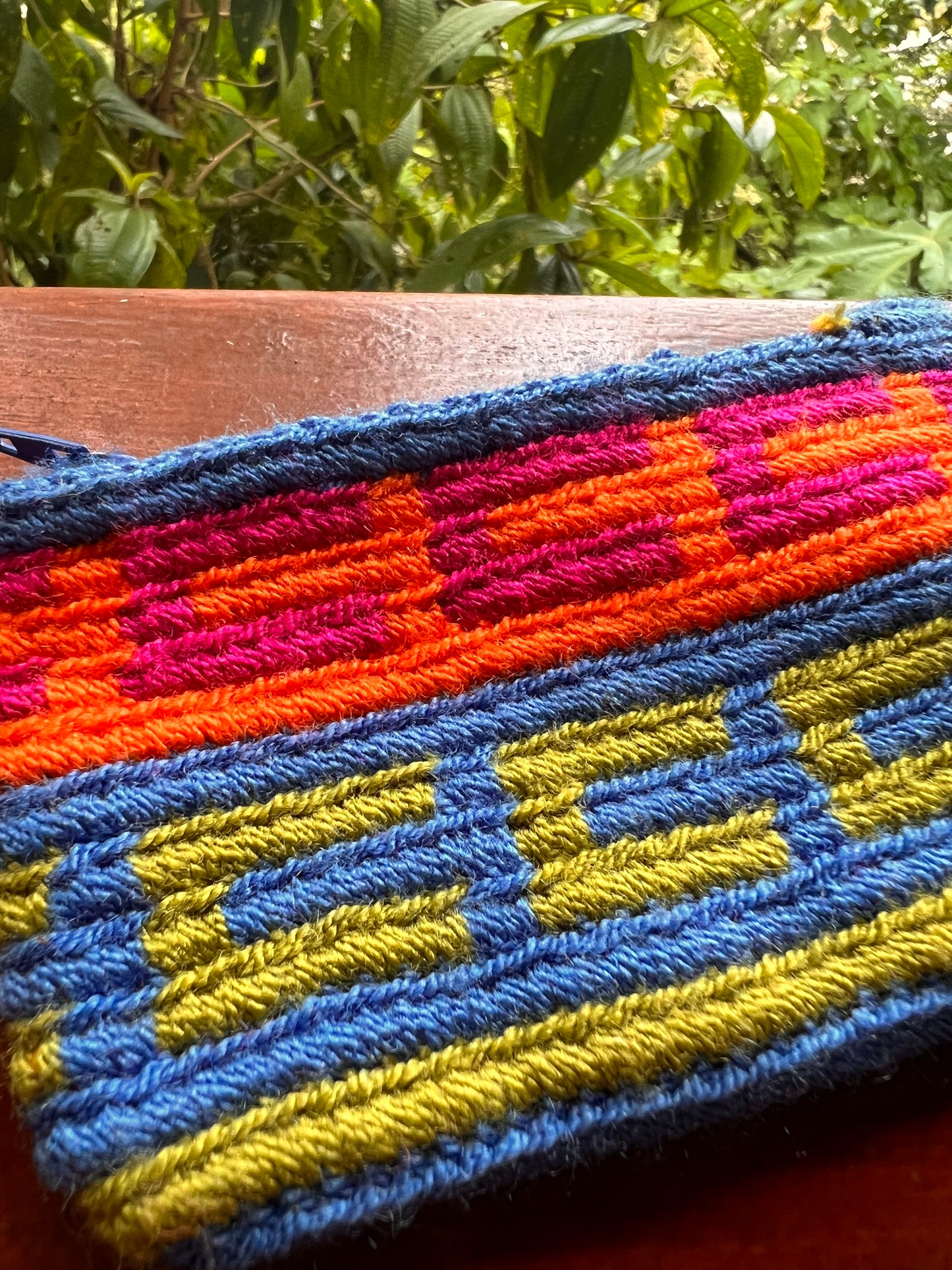 Bolso mini Wayúu multicolor