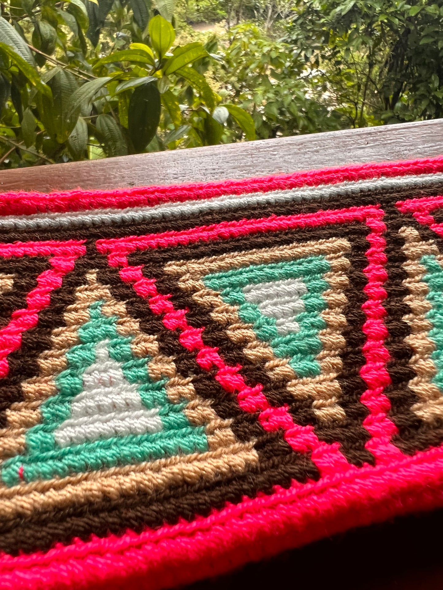 Kleine Wayúu-Tasche