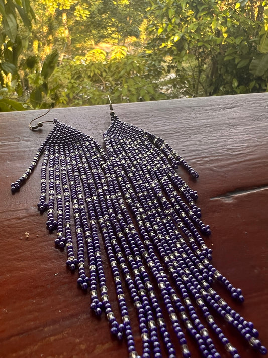 Nachthimmel Ohrringe Inga Kamentsa