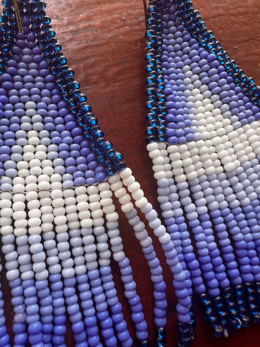 Water & Ice earrings Inga Kamentsa