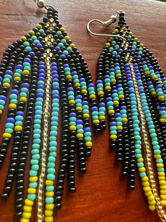 Ohrringe „Nächte am Meer“ von Inga Kamentsa