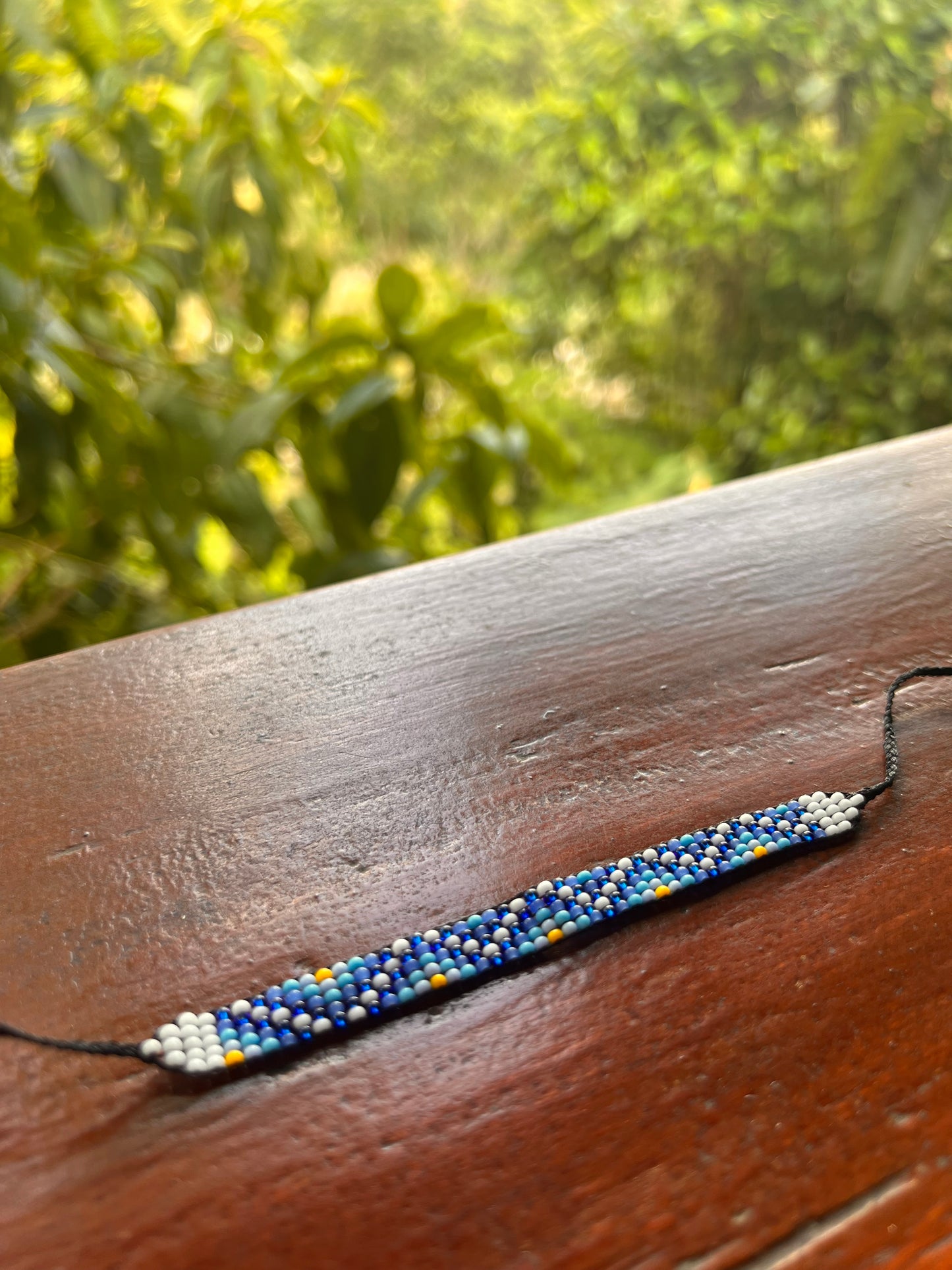Pulsera azul Yanacona