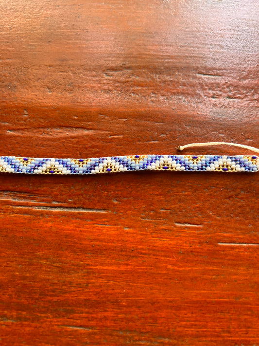 Pulsera Celeste Yanacona 1 cm x 13 cm