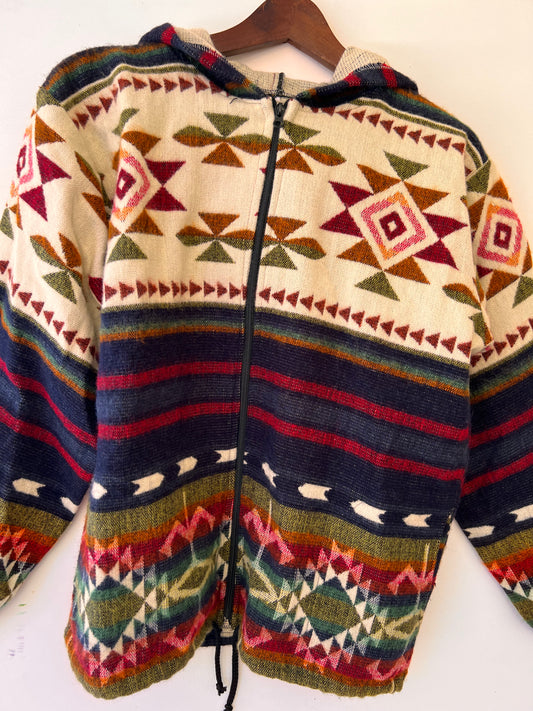 Winterjacke mehrfarbig