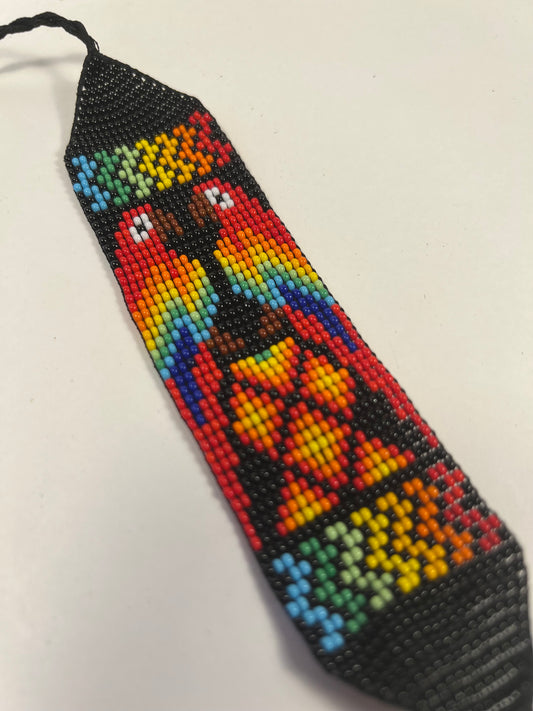 Pulsera Guacamayo Mujer Araña (Yanacona)