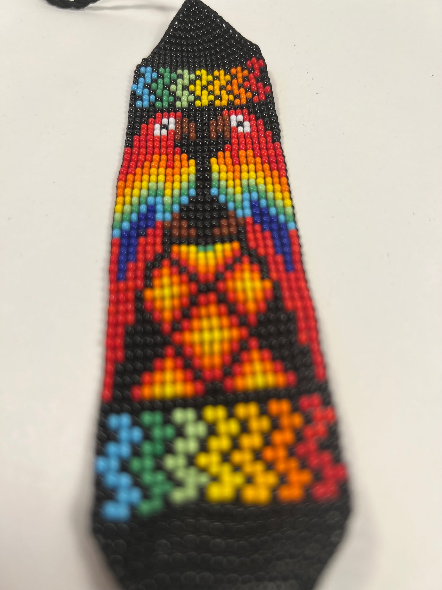 Pulsera Guacamayo Mujer Araña (Yanacona)