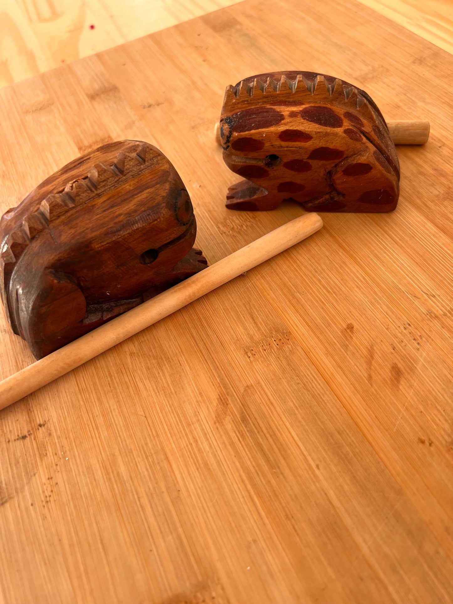 Jungle rattle - Frog Chac Chac