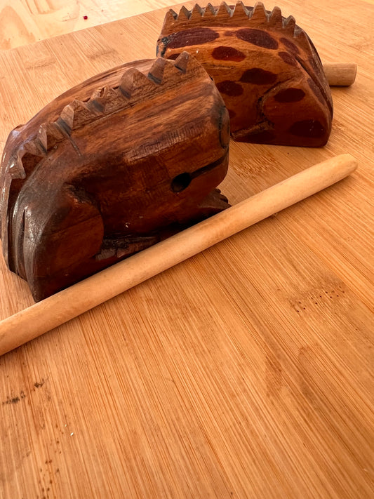 Jungle rattle - Frog Chac Chac