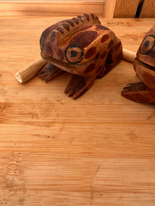 Dschungelrassel - Frosch Chac Chac