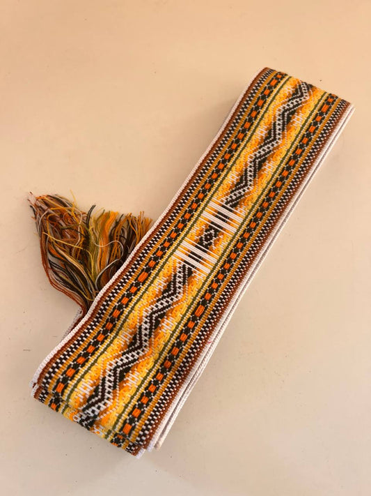 Grüner Zeremoniengürtel 9cm x 230cm