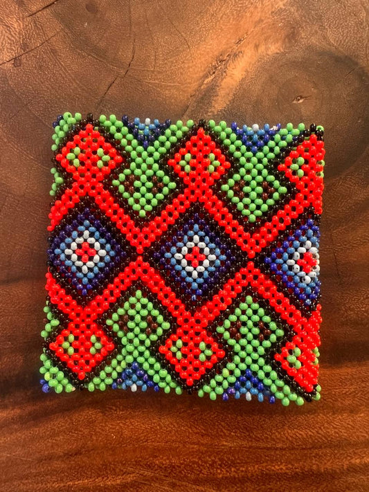 Red blue Yawanawá bracelet