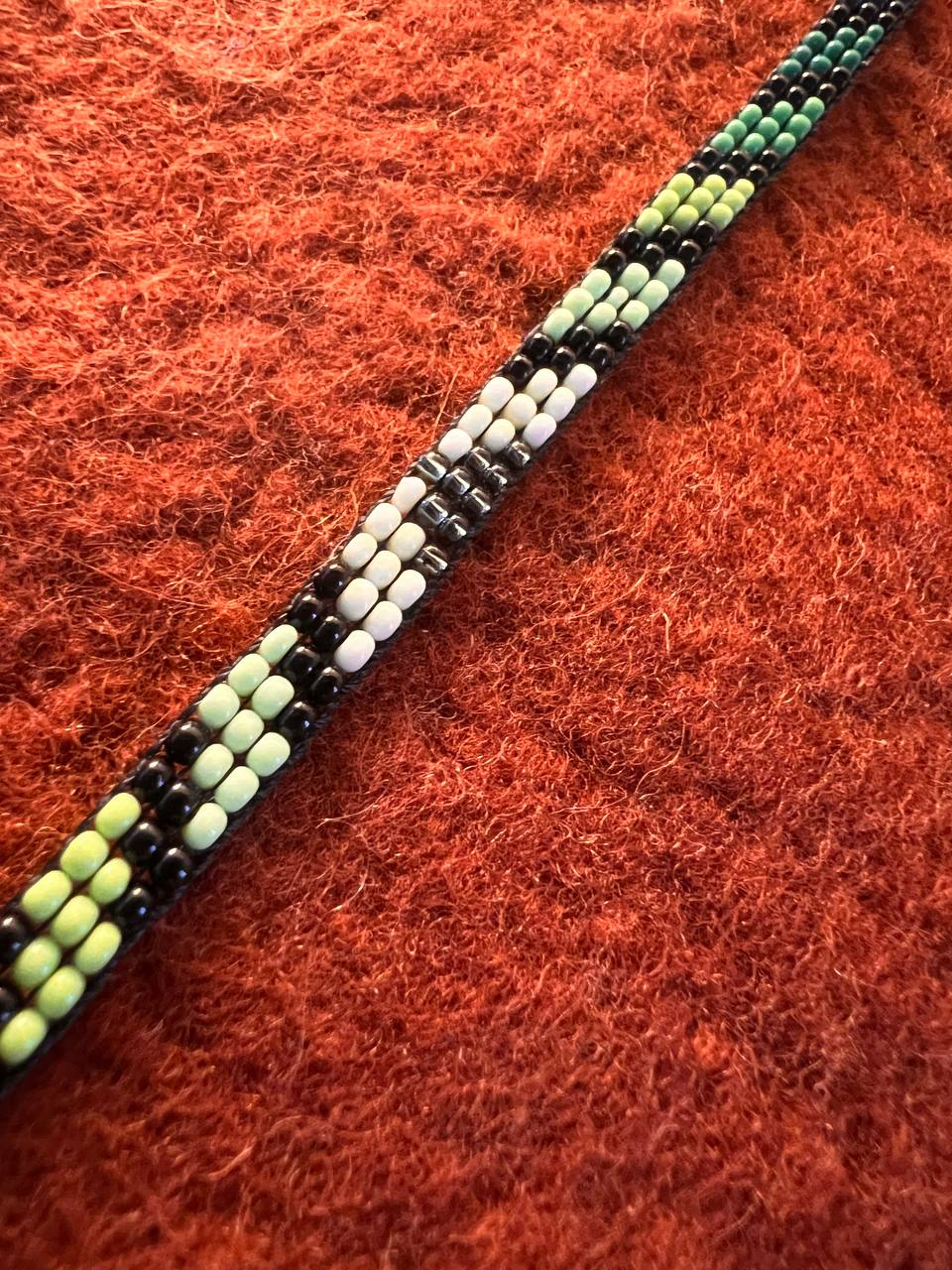 Slim spring night bracelet 1 cm x 15 cm