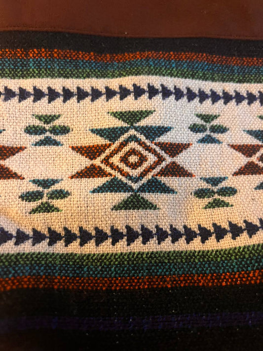 Brown hand bag 22x22 cm