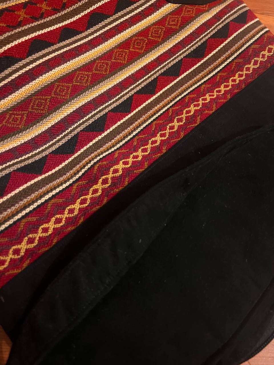 Black hand bag 35x30 cm