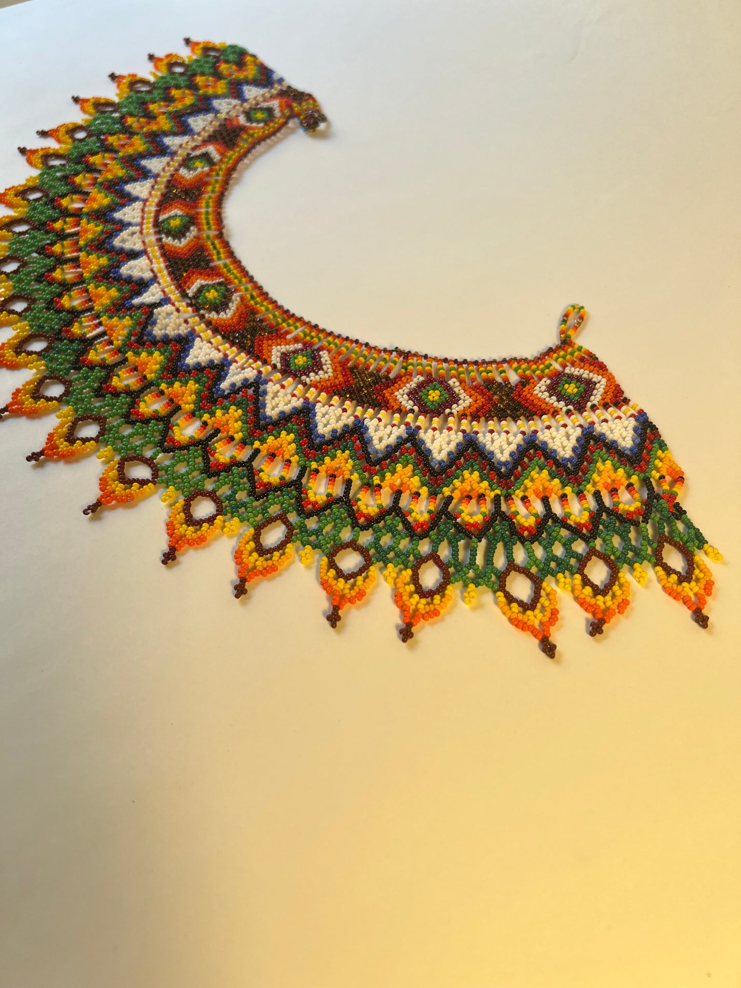 Runde bunte Halskette