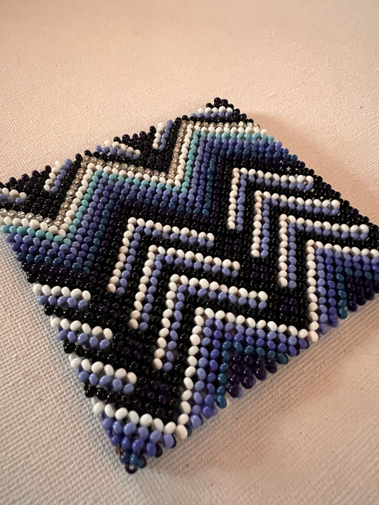 Blaues Yawanawá-Armband 