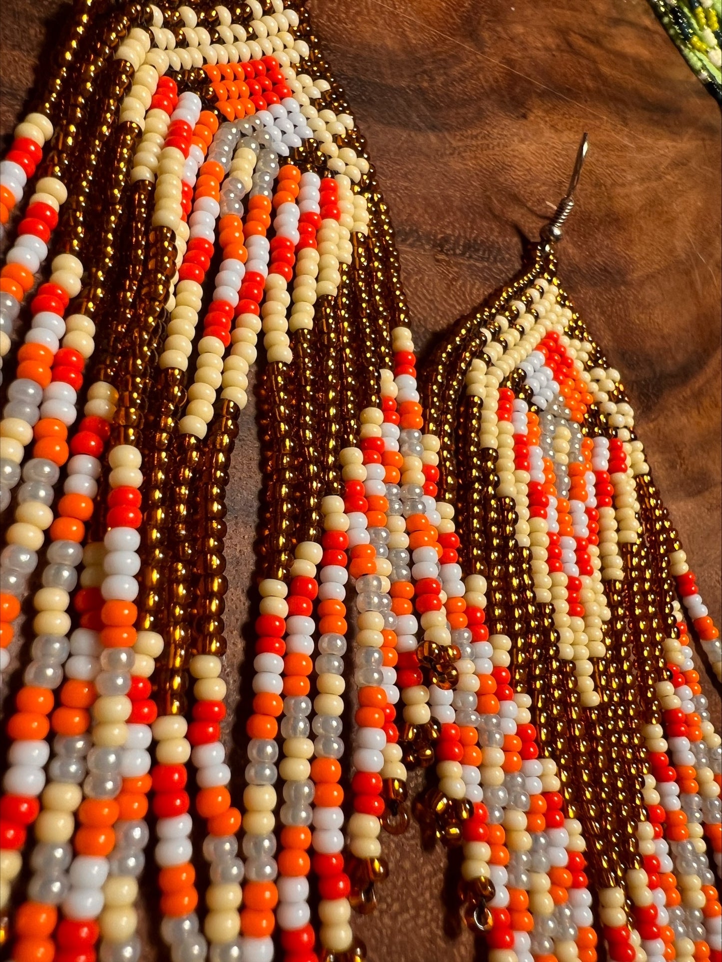 Schwarz-Weiß-Ohrringe Inga