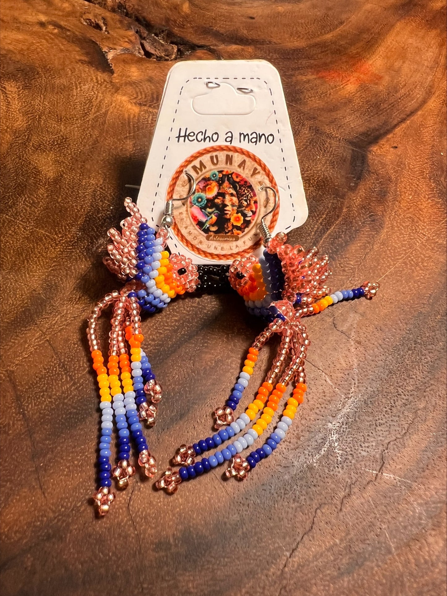 Pendientes de colibrí