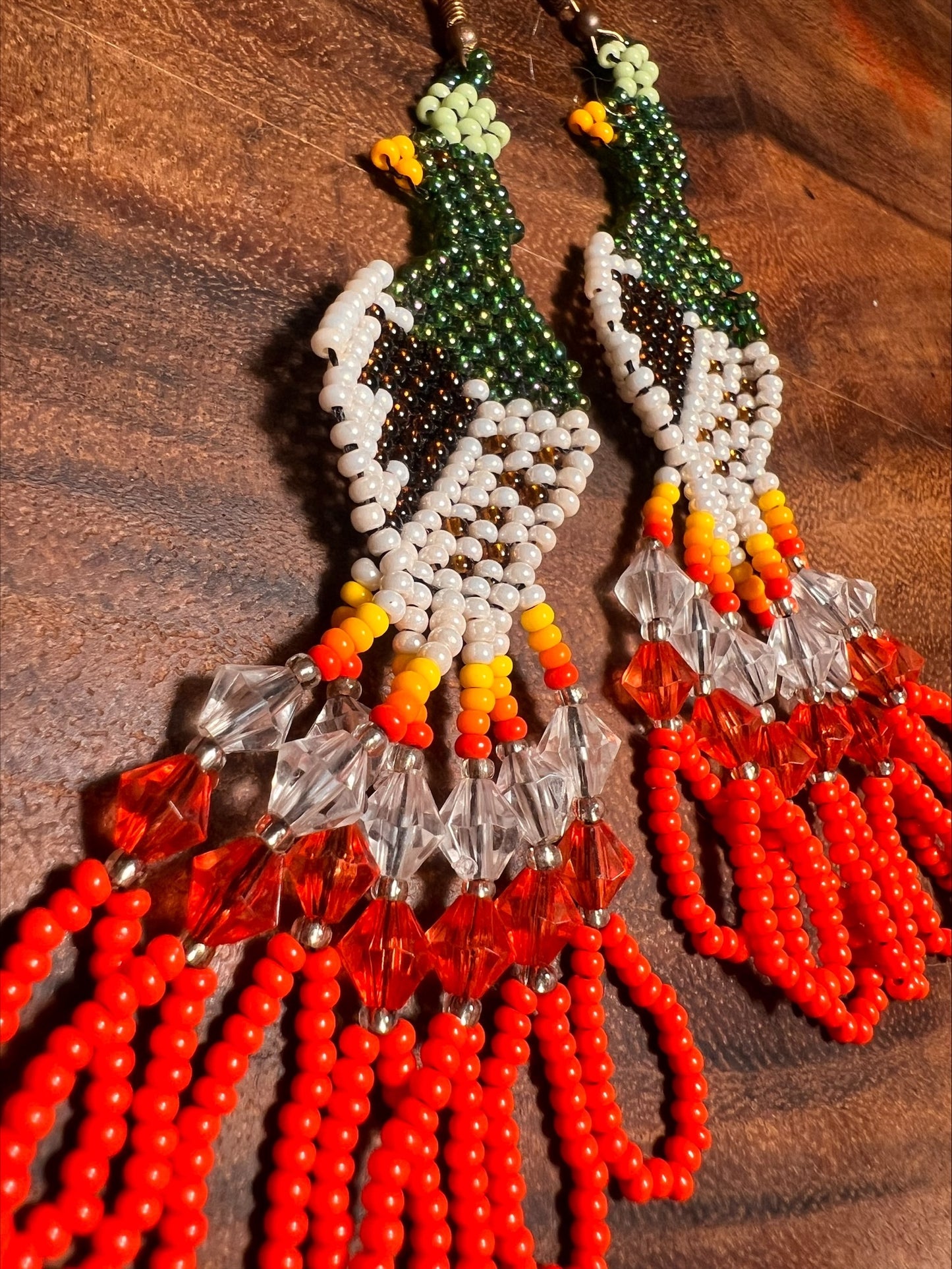 Schwarz-Weiß-Ohrringe Inga