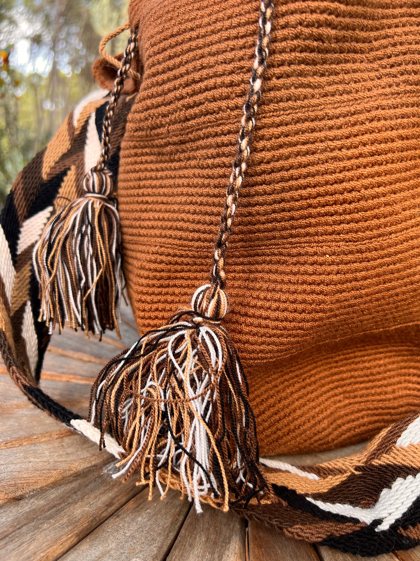 Brown Wayuu bag