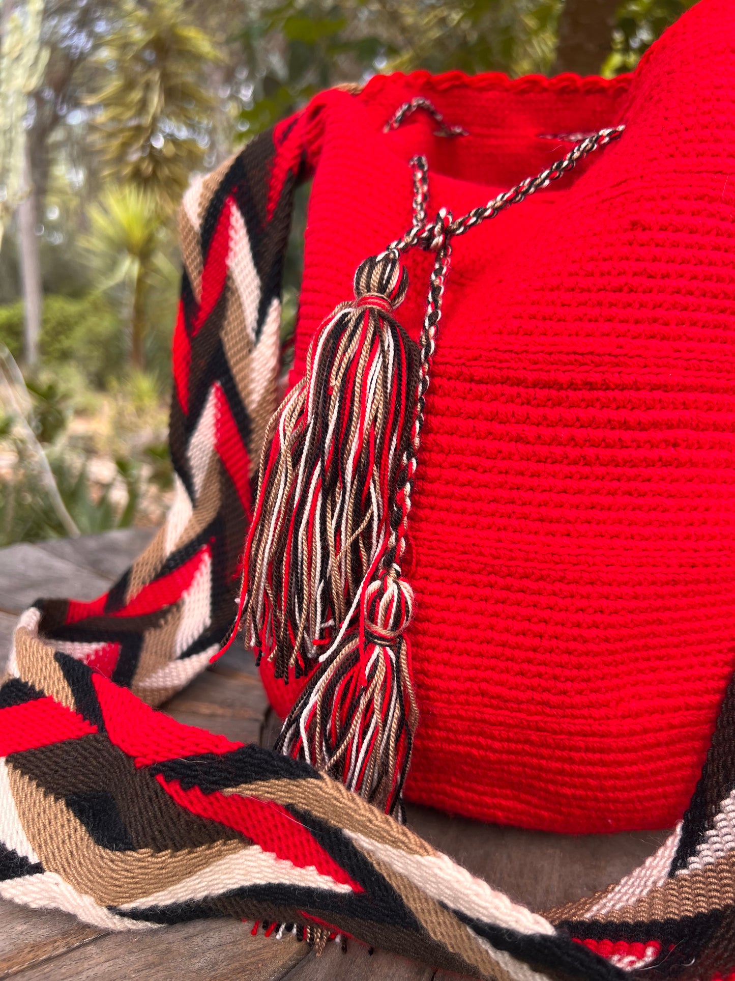 Red Wayuu Bag