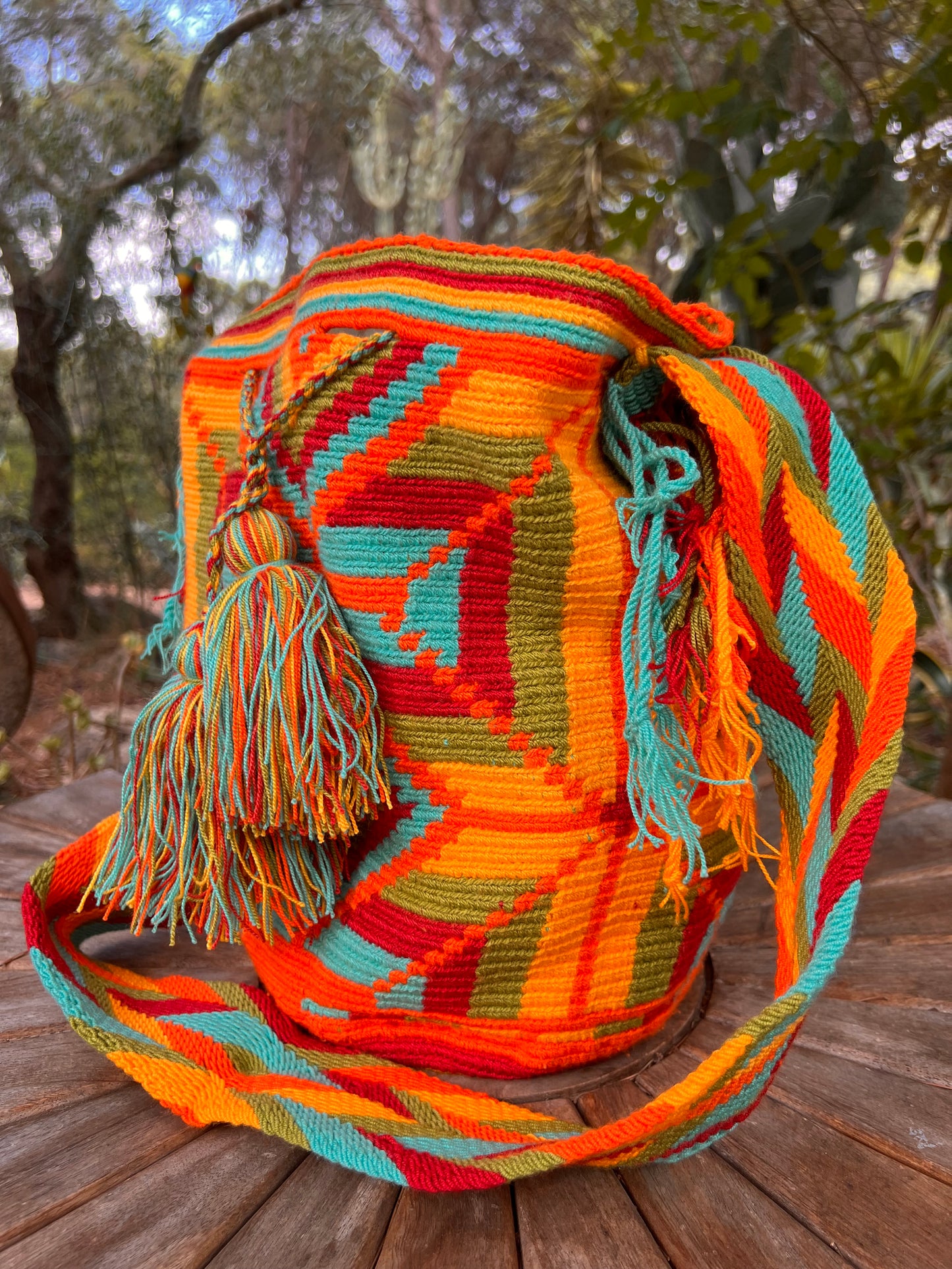 Colourful Wayuu bag