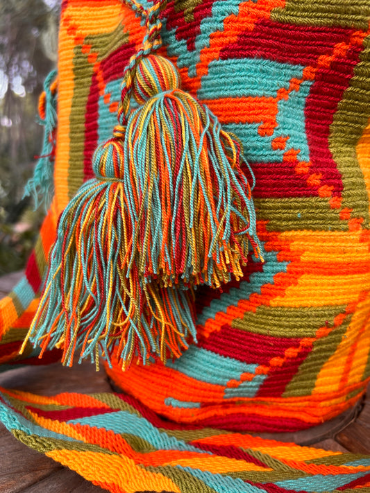 Colourful Wayuu bag