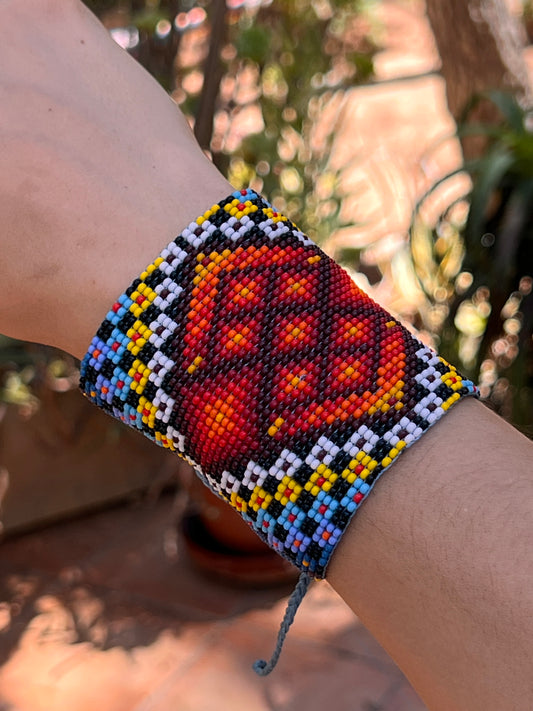 Large blue bracelet