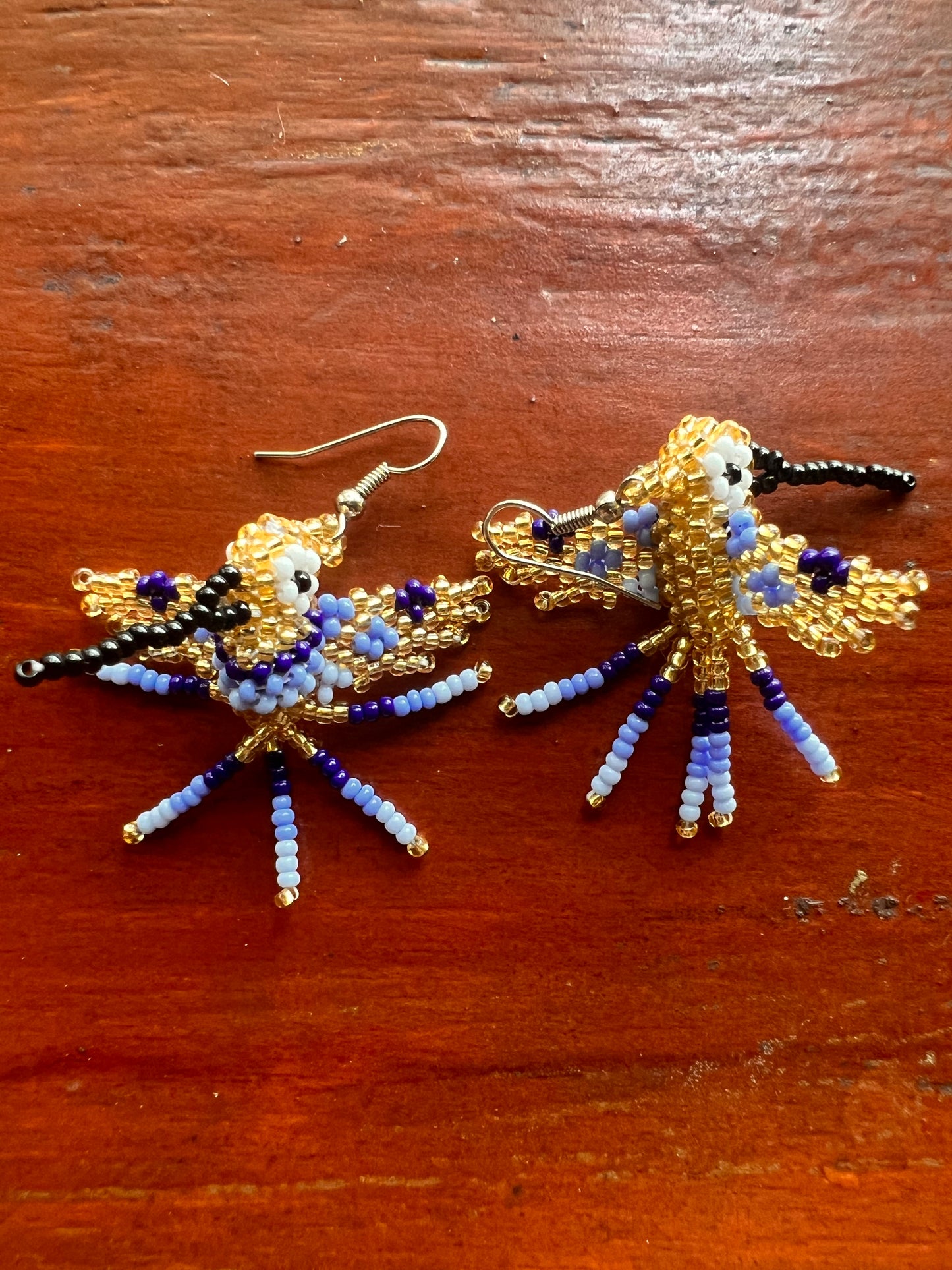 Colibrí earrings Yanacona