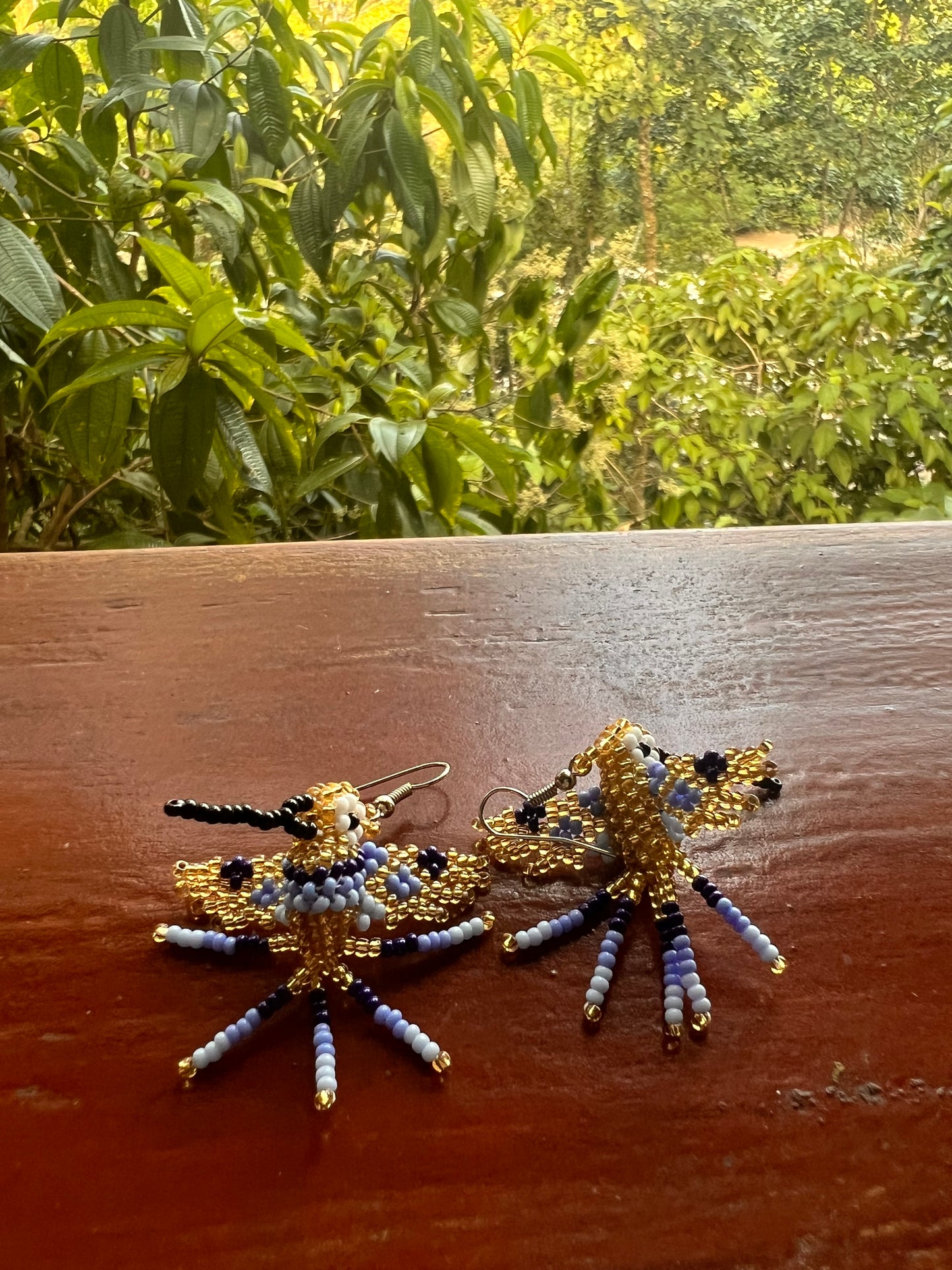 Colibrí earrings Yanacona