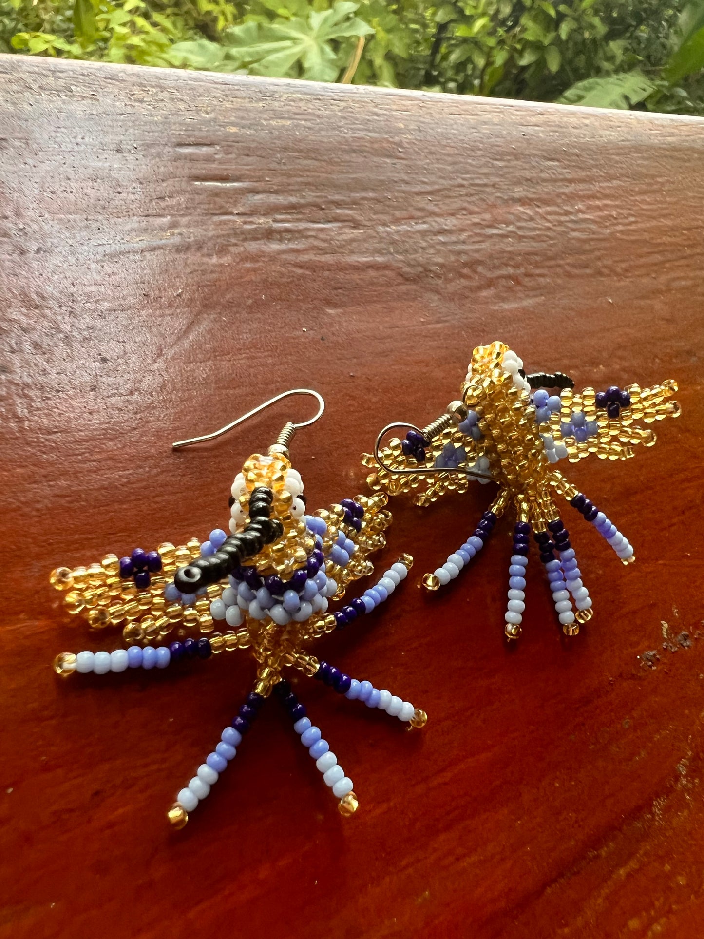 Colibrí earrings Yanacona