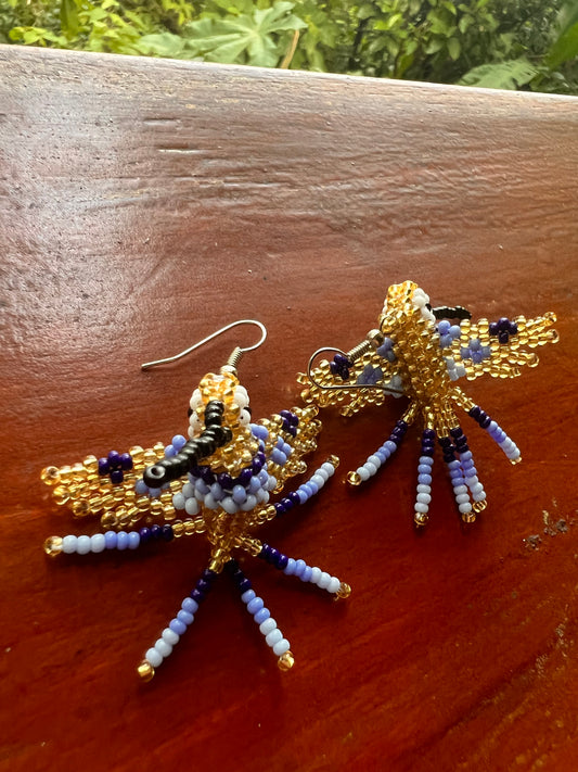 Colibrí earrings Yanacona