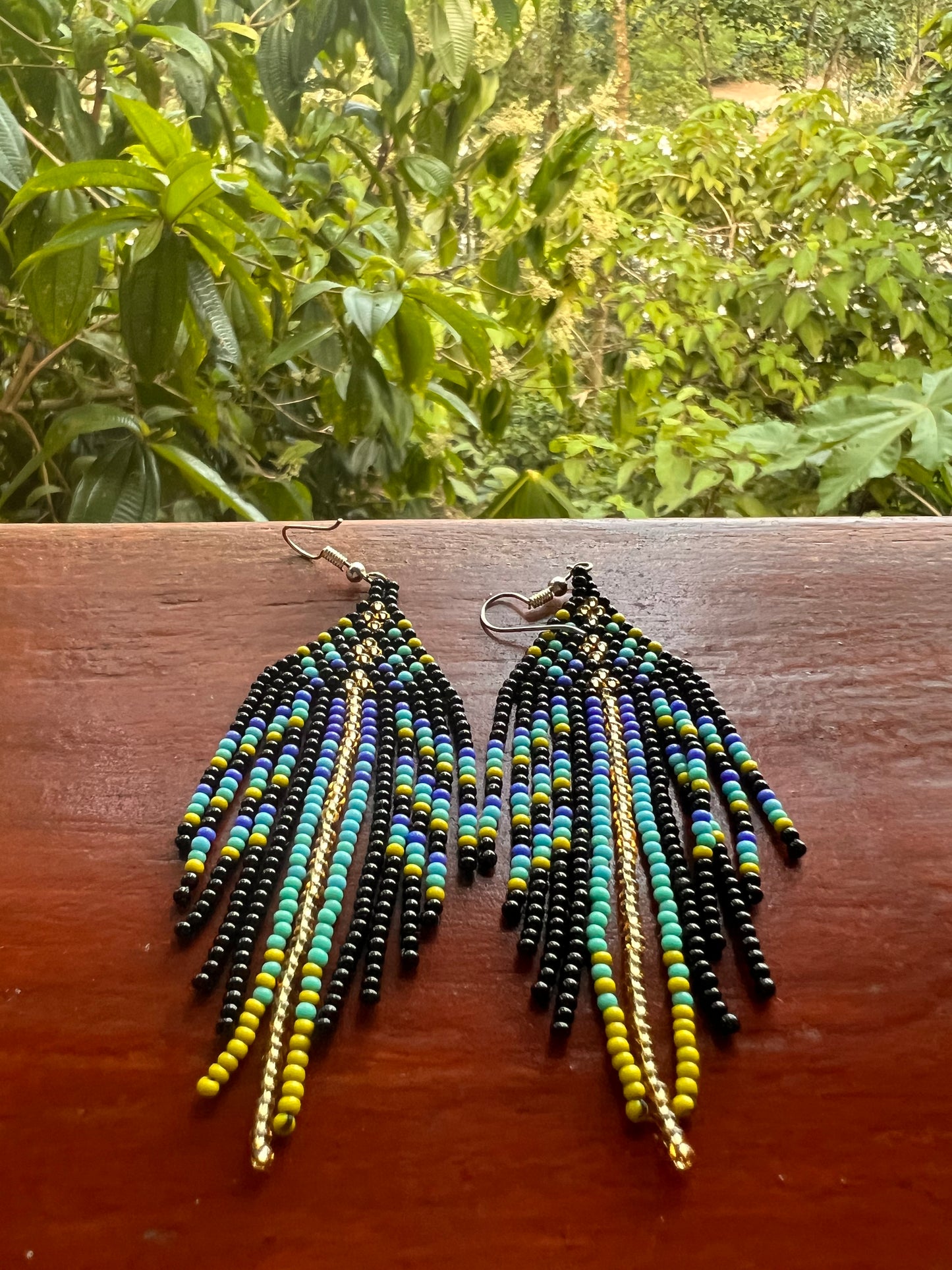 Nights at the ocean earrings Inga Kamentsa