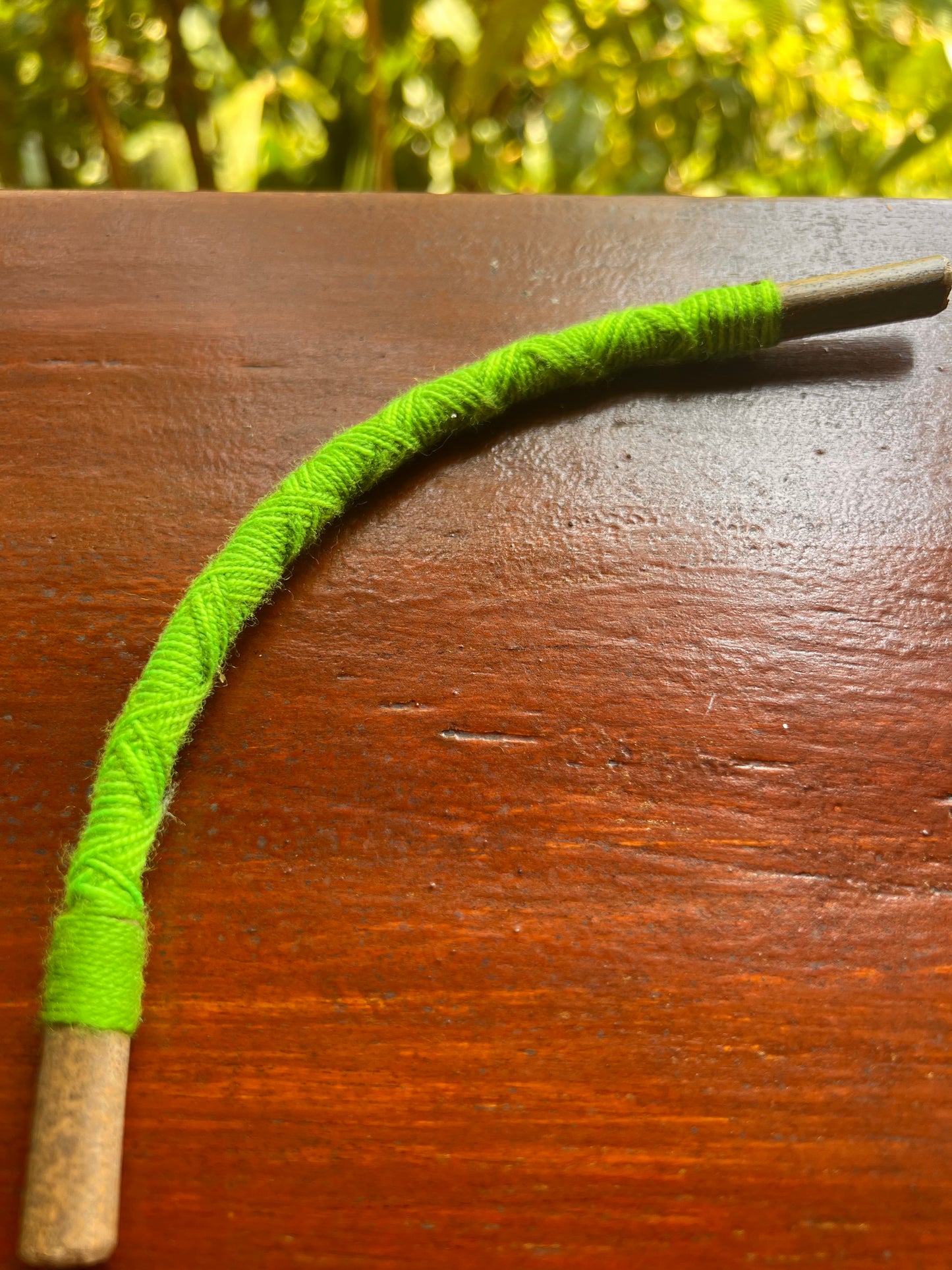 Light green bendable Bamboo Tepi