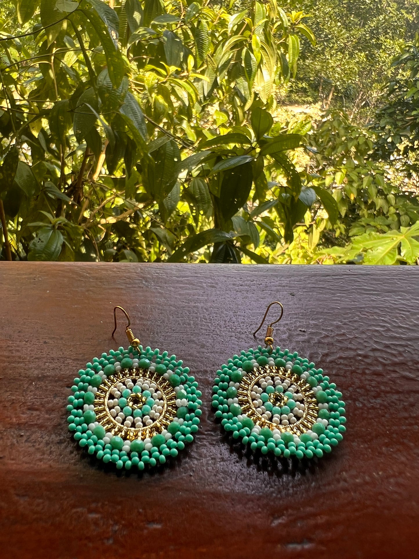 Sprout earrings Inga Kamentsa