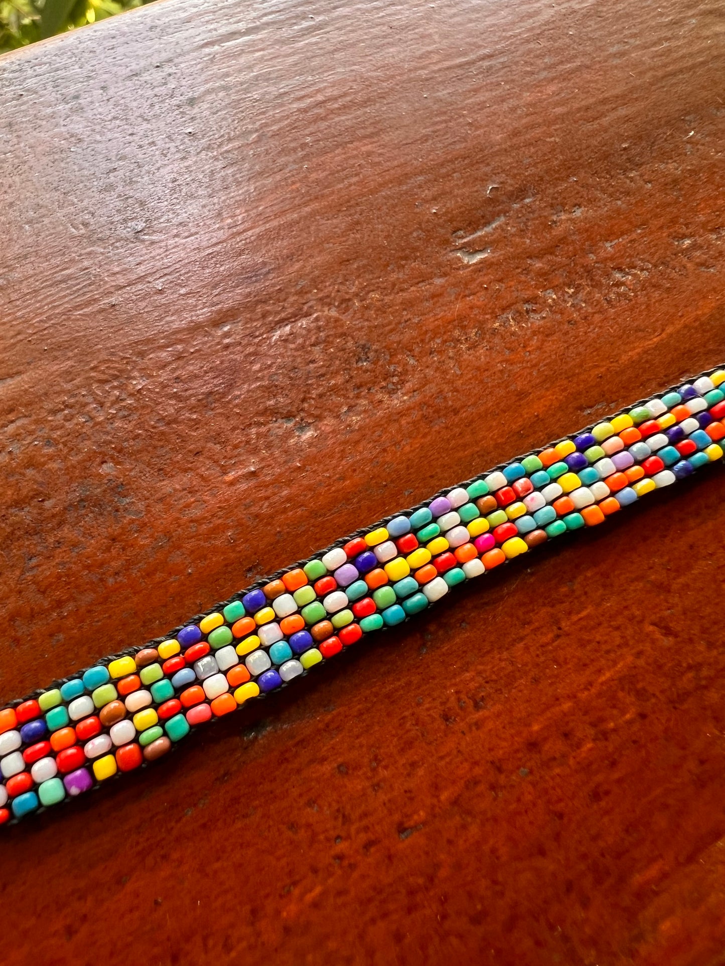 Small multicoloured bracelet Yanacona 1 cm x 13 cm