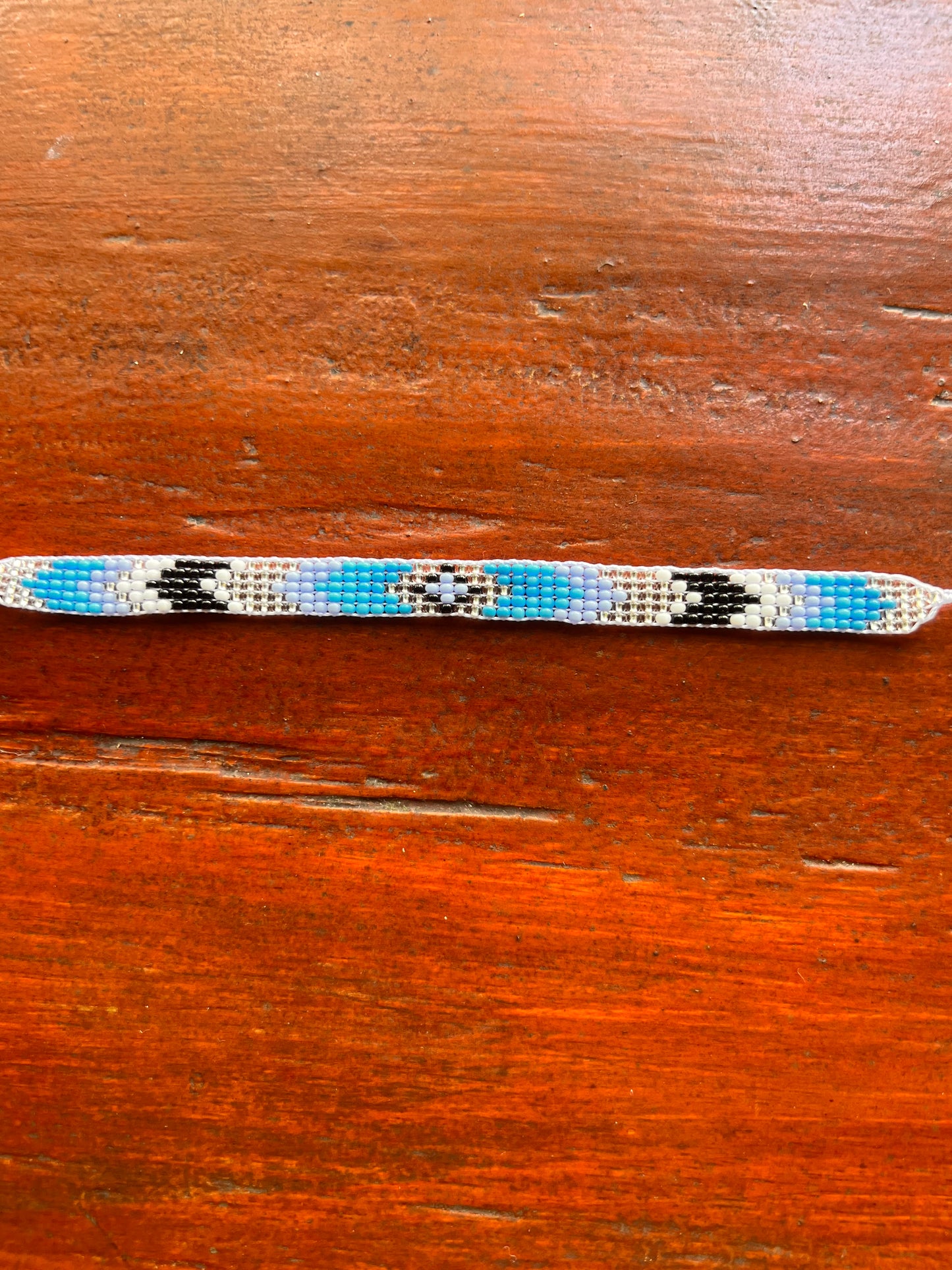 Light-blue expansion bracelet Yanacona 1 cm x 13 cm