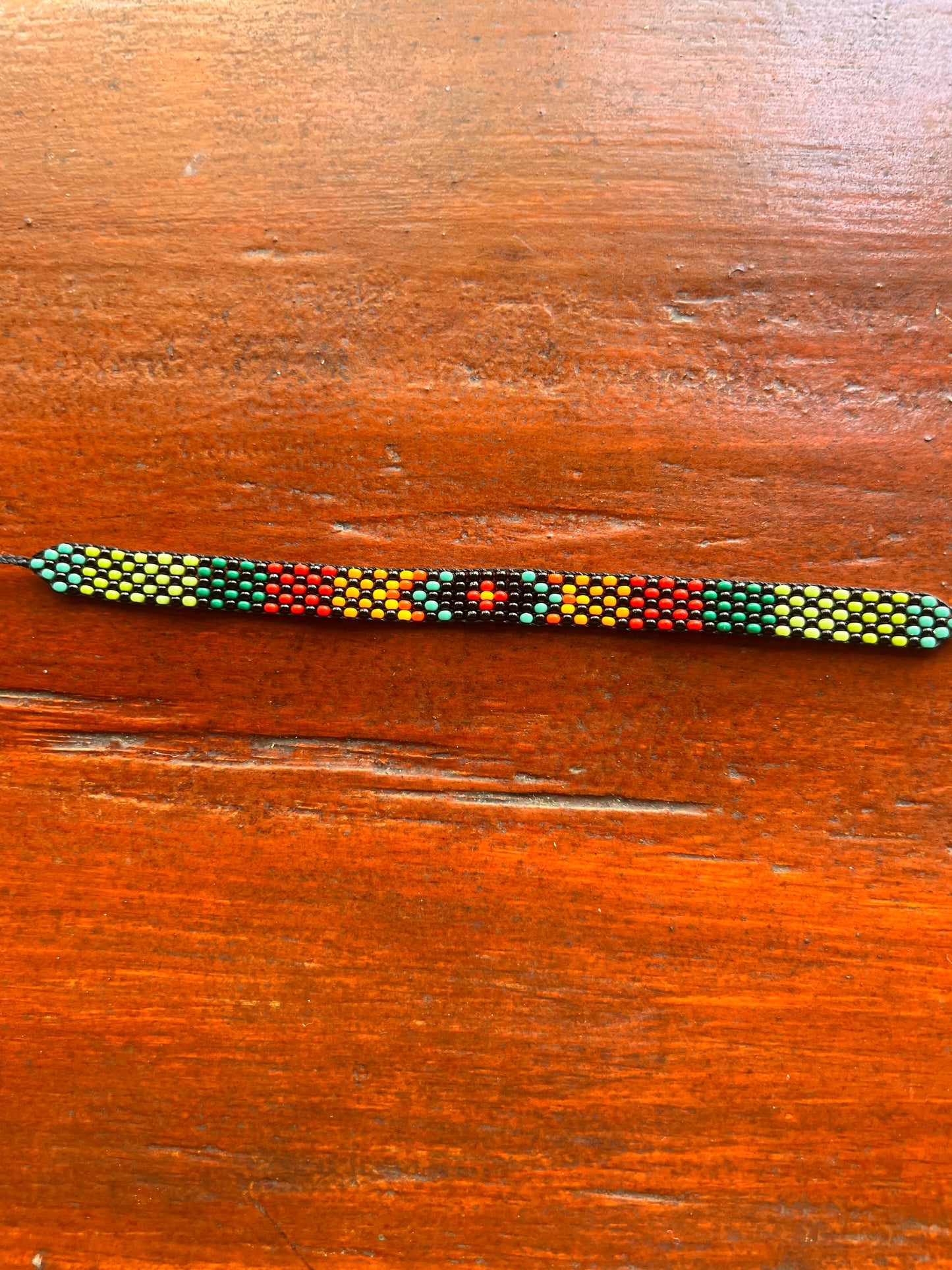 Multicoloured expansion bracelet Yanacona 1 cm x 13 cm