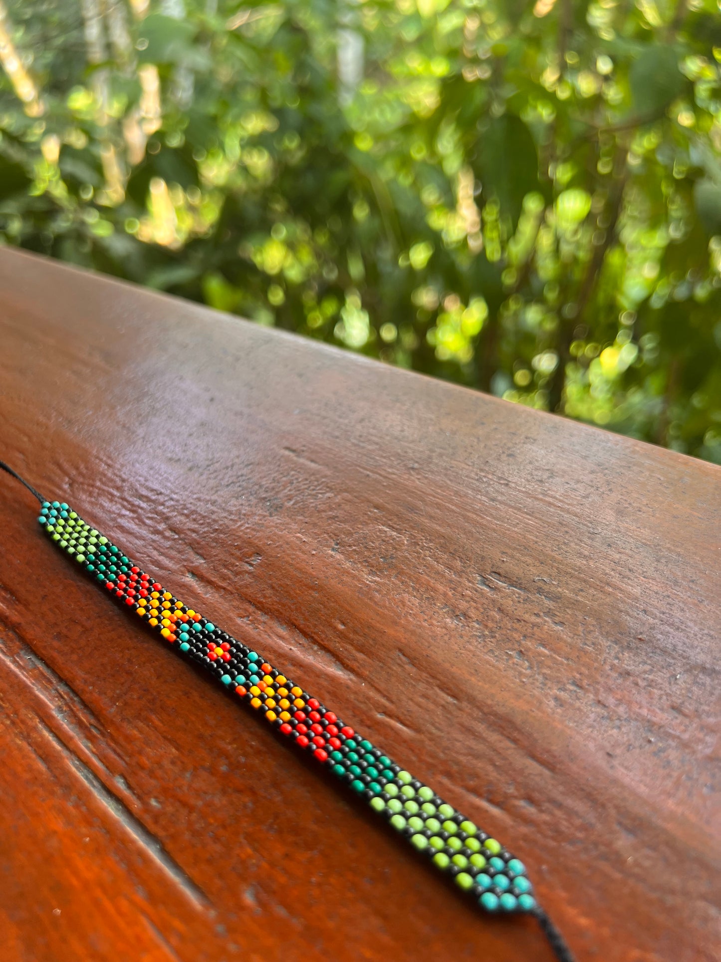 Multicoloured expansion bracelet Yanacona 1 cm x 13 cm