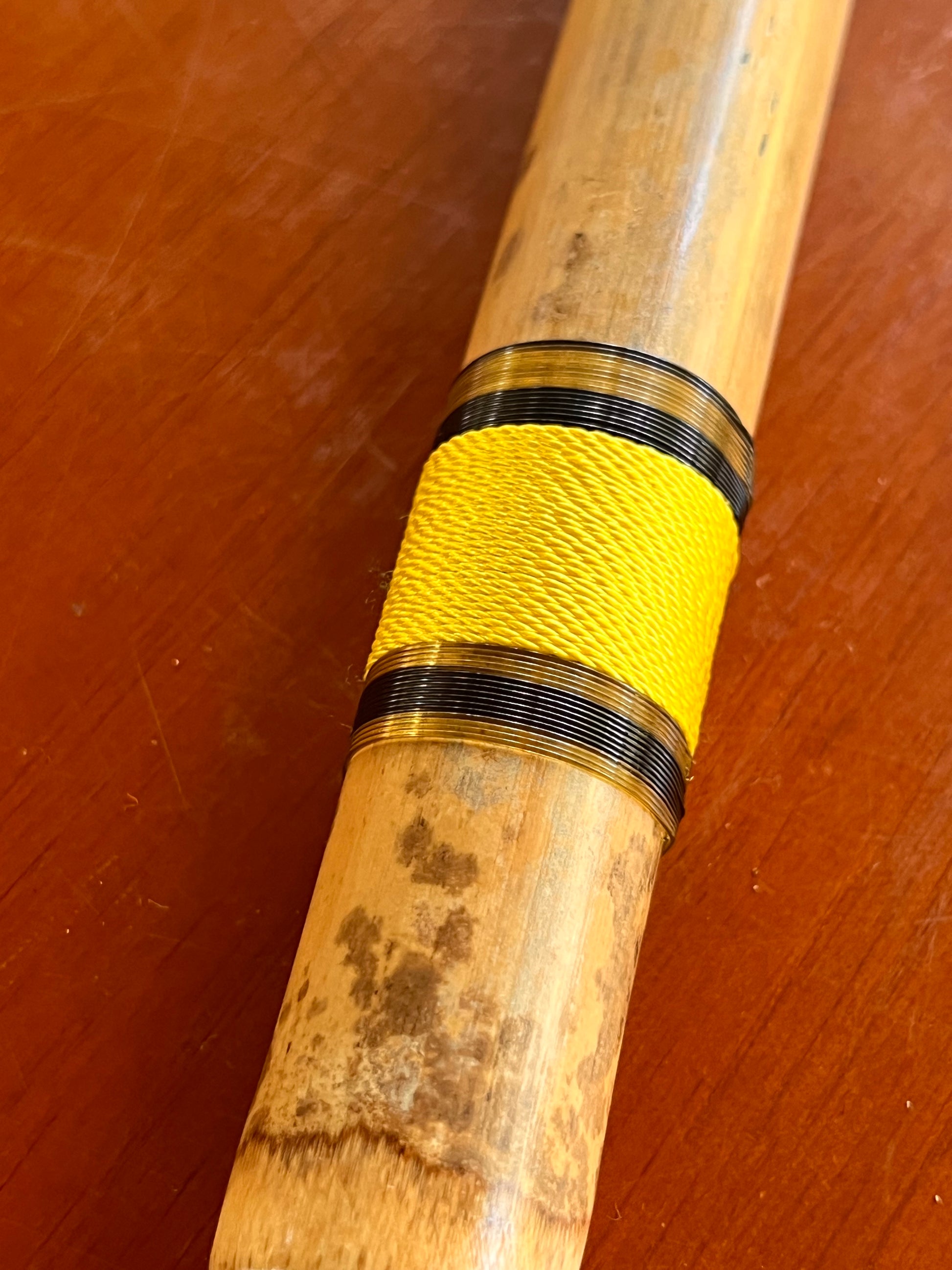 Shamanic flute - Yapurutu medium sized with Tunda wood from Sibundoy