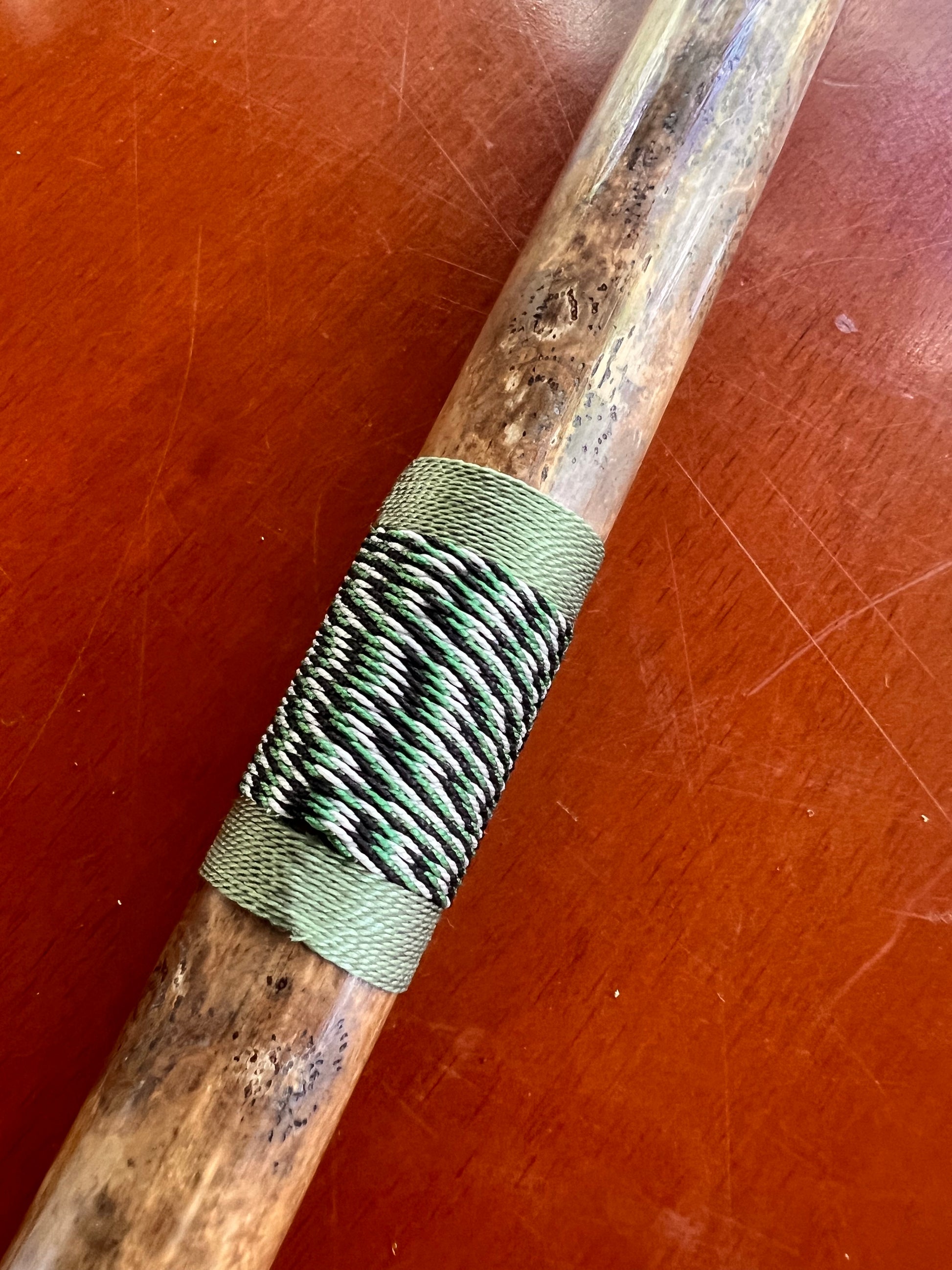 Shamanic flute Ruku pingullo medium sized with Tunda wood from Sibundoy