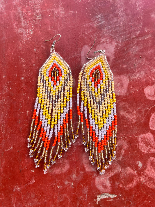 Summer morning earrings Inga Kamentsa