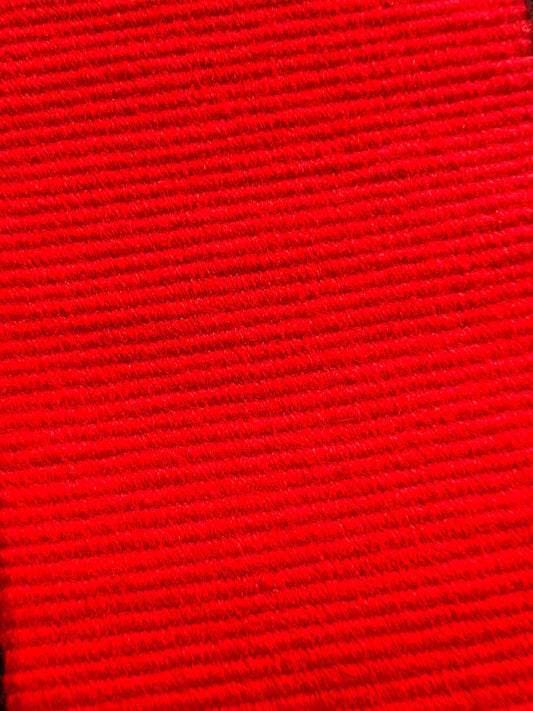 Red ceremony belt 8cm x 170cm