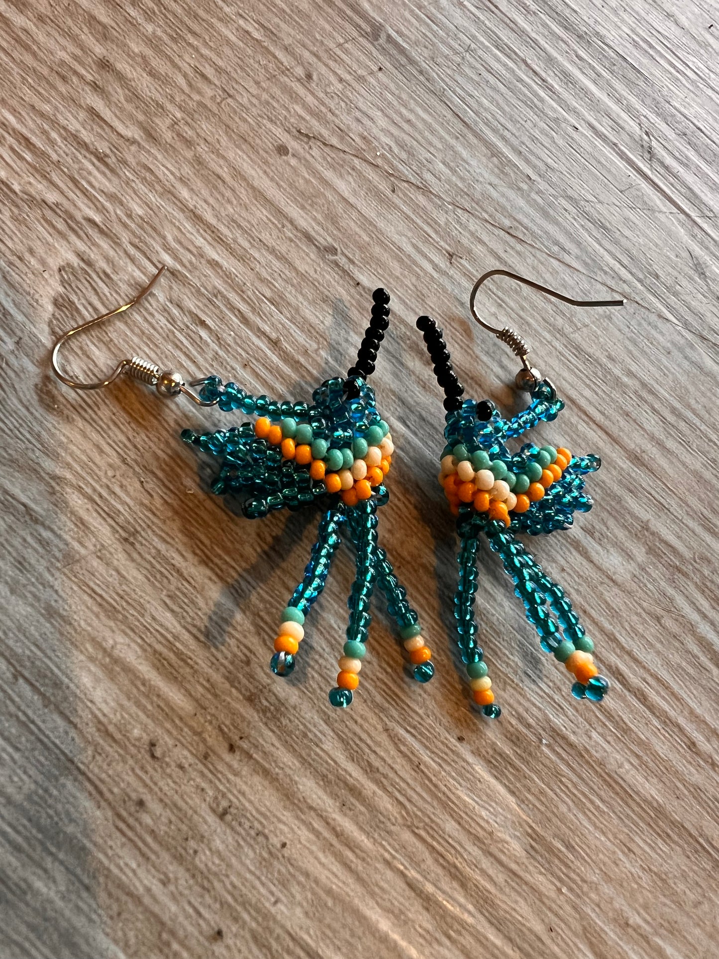 Colibrí earrings Yanacona