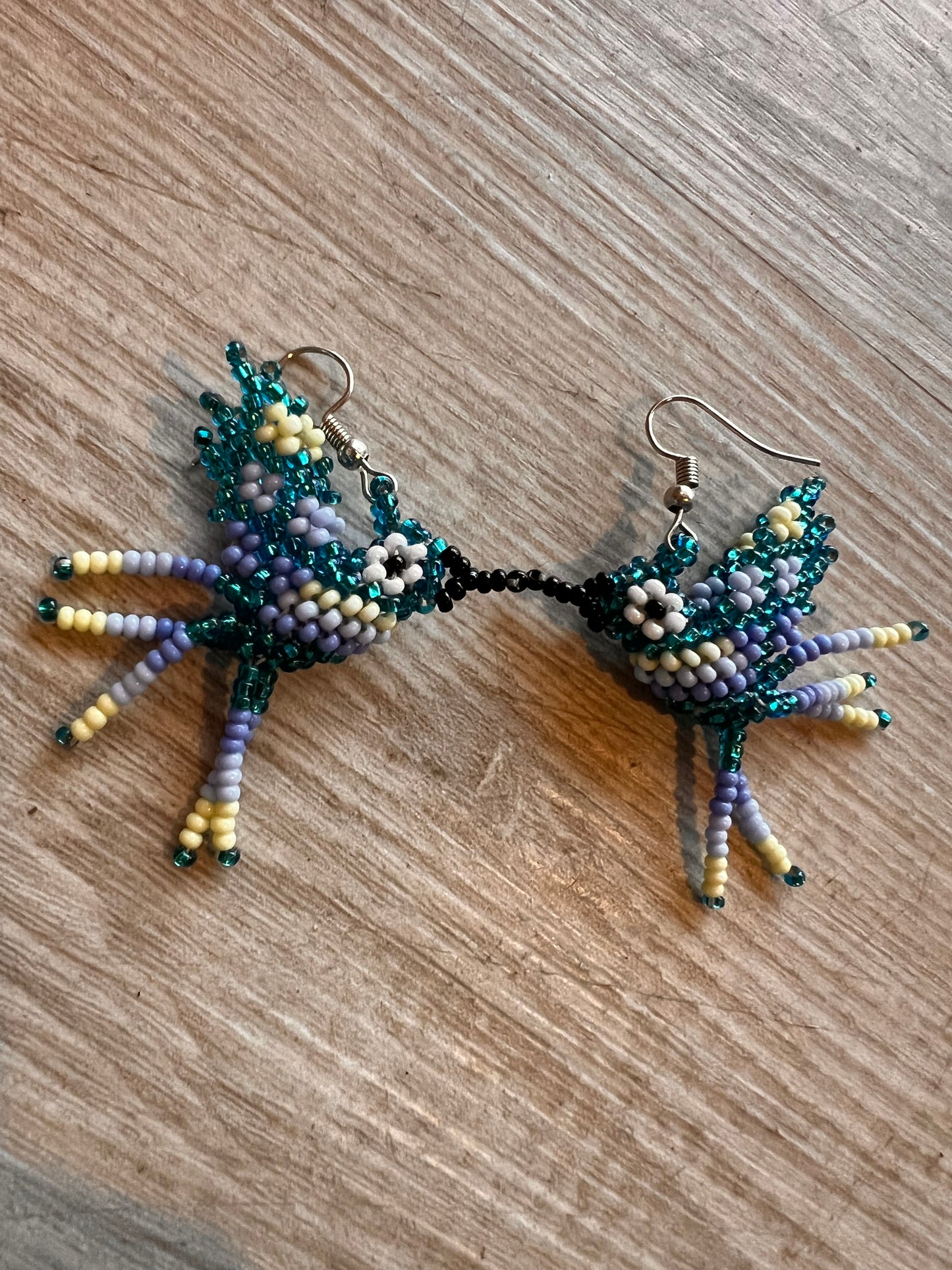 Colibrí earrings Yanacona