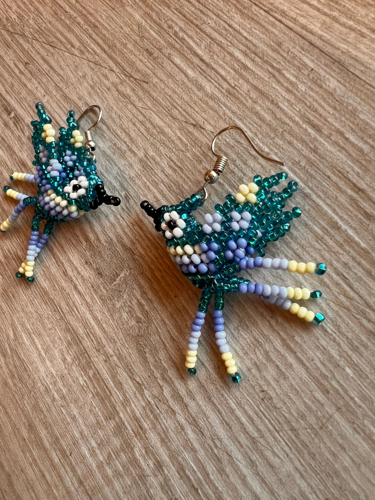 Colibrí earrings Yanacona