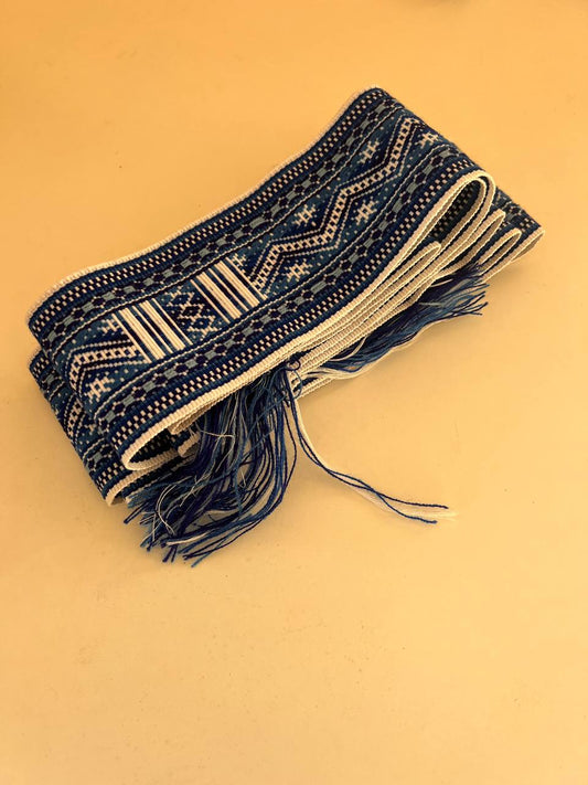 Blue belt 8x280 cm