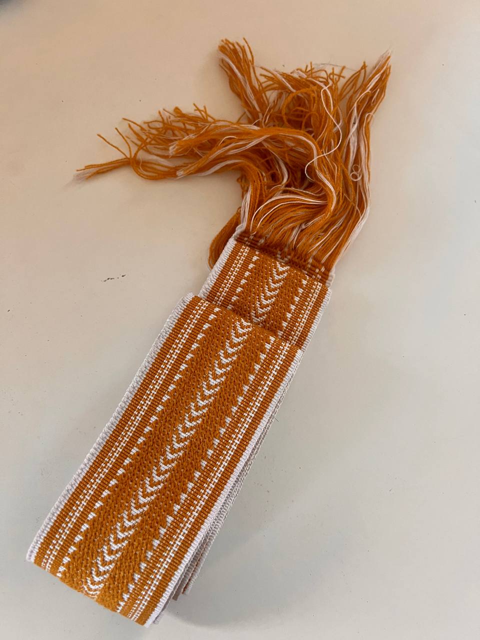 Grüner Zeremoniengürtel 9cm x 230cm