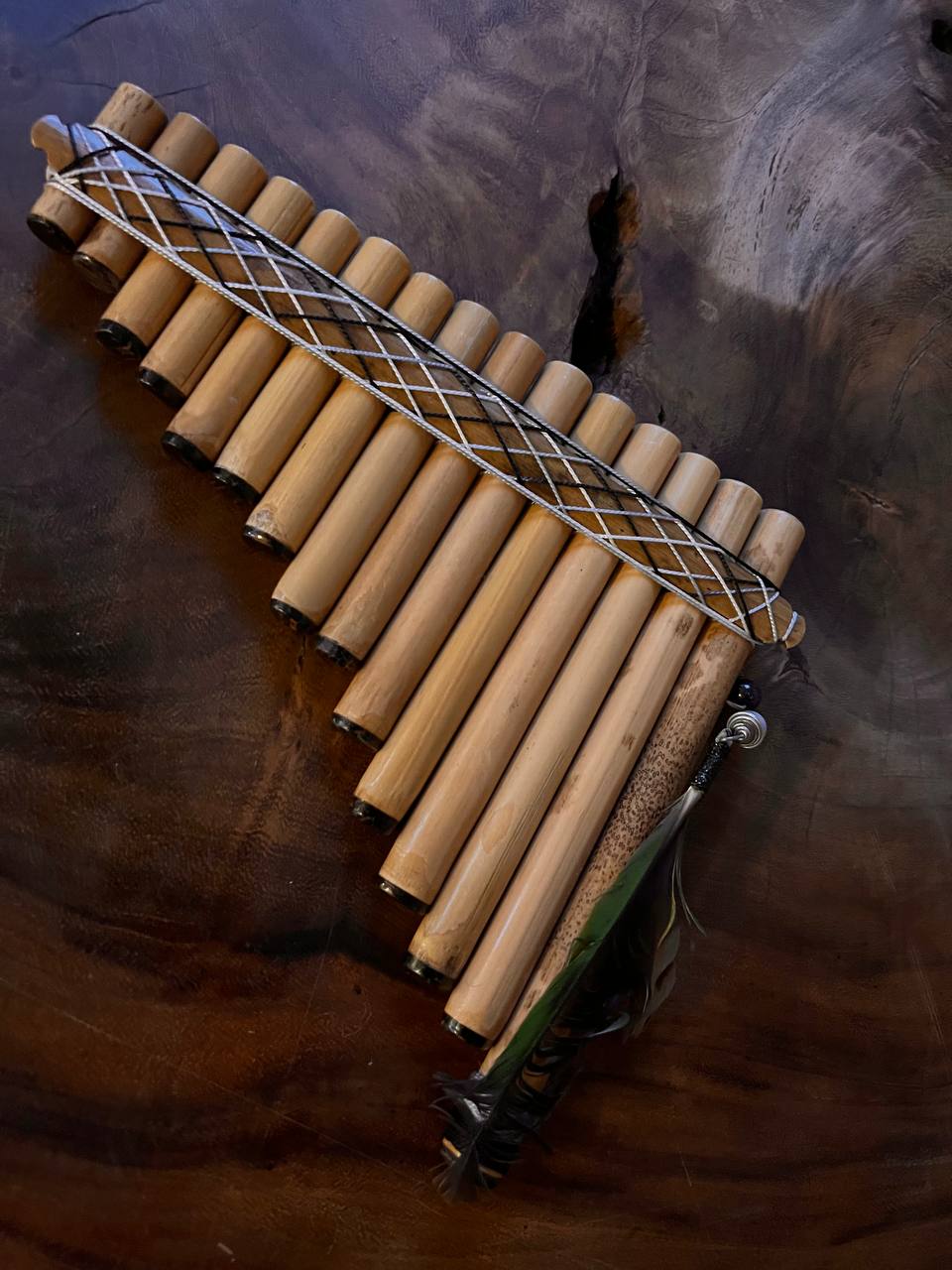 Flauta rondador Verde